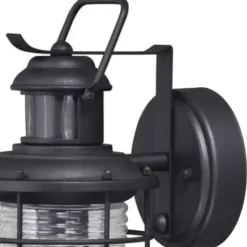* Outdoor Lighting|Buy Patriot Lighting® Dualux® Hyannis Textured Black Outdoor Wall Light