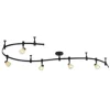 * Indoor Lighting|Buy Patriot Lighting® Emma 5-Light Bronze Flexible Track Lighting Set