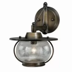 * Indoor Lighting|Buy Patriot Lighting® Freya Parisian Bronze 1-Light Vanity Light