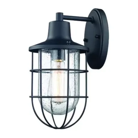 * Outdoor Lighting|Buy Patriot Lighting® Hillcrest Black Outdoor Wall Light