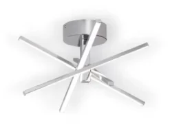 * Indoor Lighting|Buy Patriot Lighting® Norm Chrome Integrated Led Flush Mount Ceiling Light