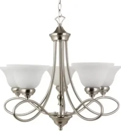 * Indoor Lighting|Buy Patriot Lighting® Rianto 5-Light Brushed Nickel Chandelier