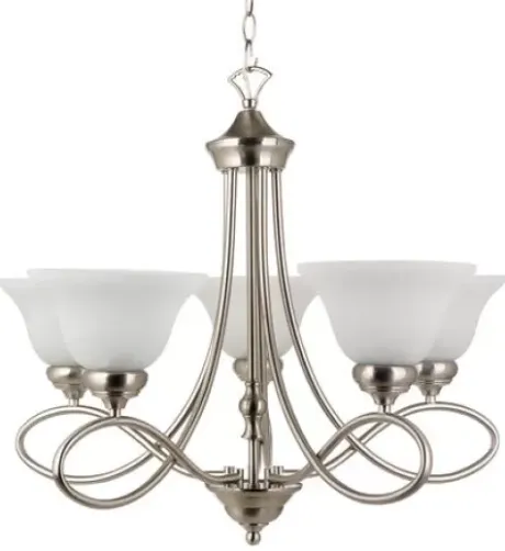 * Indoor Lighting|Buy Patriot Lighting® Rianto 5-Light Brushed Nickel Chandelier
