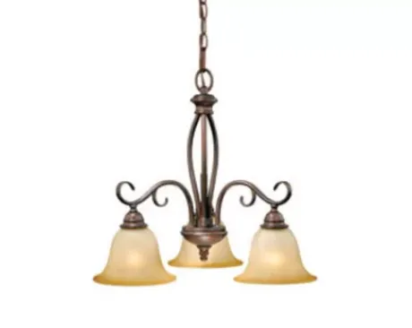 * Indoor Lighting|Buy Patriot Lighting® Savanah 3-Light Royal Bronze Chandelier