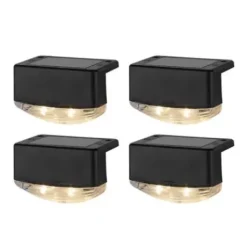 * Outdoor Lighting|Buy Patriot Lighting® Solar Integrated Led Rail Landscape Light – 4 Pack
