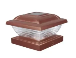 * Decking & Deck Materials|Buy Patriot Lighting® Solar Led Copper Jolene Post Cap Light 4-Pack