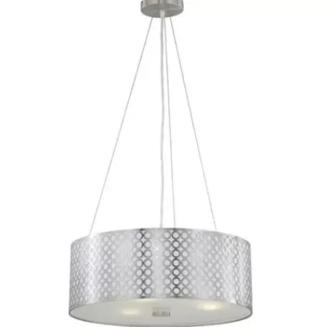 * Indoor Lighting|Buy Patriot Lighting® Tetra Polished Steel 3-Light Pendant