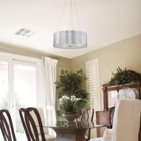 * Indoor Lighting|Buy Patriot Lighting® Tetra Polished Steel 3-Light Pendant