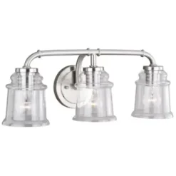 * Indoor Lighting|Buy Patriot Lighting® Toledo Satin Nickel 3 Light Vanity Light