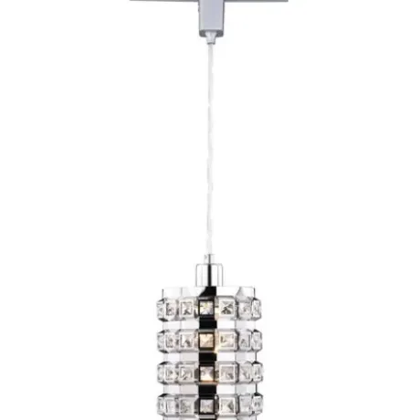 * Indoor Lighting|Buy Patriot Lighting® Weber Chrome 1-Light Track Lighting Pendant