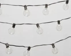 * Outdoor Lighting|Cheap Patriot Lighting® 19′ 9-3/4″ 24-Light Globe Bulb String Light