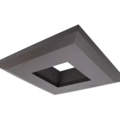 * Indoor Lighting|Cheap Patriot Lighting® 5″ & 6″ Recessed Bronze Baffle Square Trim For Downlight