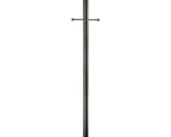 * Outdoor Lighting|Cheap Patriot Lighting® 80″ Hammertone Outdoor Lamp Post