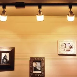 * Indoor Lighting|Cheap Patriot Lighting® Almora 3-Light Black & Silver Halogen Track Lighting Set