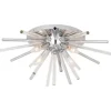 * Indoor Lighting|Cheap Patriot Lighting® Aria Chrome Flush Mount Ceiling Light