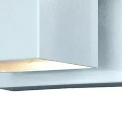 * Outdoor Lighting|Cheap Patriot Lighting® Architecture Painted Satin Nickel Integrated Led Outdoor Wall Light