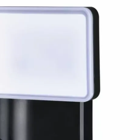 * Outdoor Lighting|Cheap Patriot Lighting® Black Led Dual Head Plug-In Motion Sensor Outdoor Security Flood Light