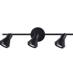 * Indoor Lighting|Cheap Patriot Lighting® Blair Matte Black 3-Light Fixed Track Light