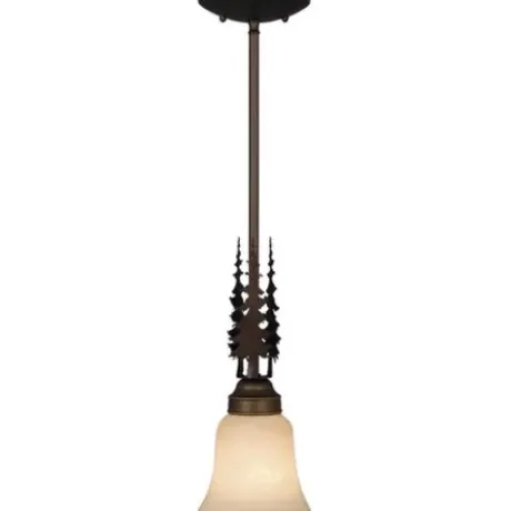 * Indoor Lighting|Cheap Patriot Lighting® Bryce Burnished Bronze 1-Light Mini Pendant