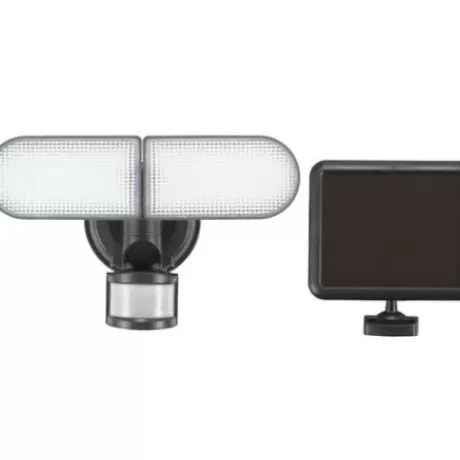 * Outdoor Lighting|Cheap Patriot Lighting® Bronze Led Dual Head Solar Motion Sensor Outdoor Security Flood Light