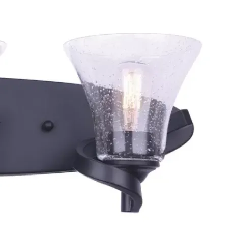 * Indoor Lighting|Cheap Patriot Lighting® Dee Matte Black 3-Light Vanity Light