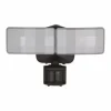 * Outdoor Lighting|Cheap Patriot Lighting® Dualux Bronze Led Dual Head Motion Sensor Outdoor Security Flood Light