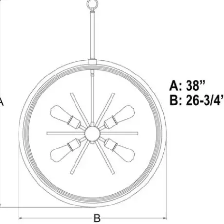 * Indoor Lighting|Cheap Patriot Lighting® Estelle Matte Black Pendant