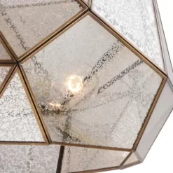 * Indoor Lighting|Cheap Patriot Lighting® Euclid Aged Brass 3 Light Pendant