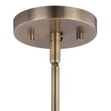 * Indoor Lighting|Cheap Patriot Lighting® Euclid Aged Brass 3 Light Pendant