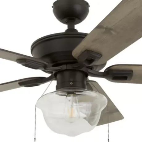 * Ceiling Fans|Cheap Patriot Lighting™ Hyattsville 52″ Bronze Indoor/Outdoor Led Ceiling Fan