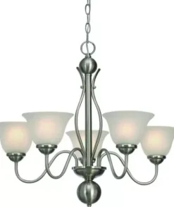 * Indoor Lighting|Cheap Patriot Lighting® Irelyn 5-Light Brushed Nickel Chandelier