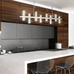 * Indoor Lighting|Cheap Patriot Lighting® Netto Chrome Integrated Led Island Light
