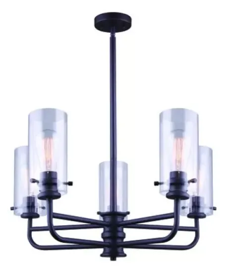 * Indoor Lighting|Cheap Patriot Lighting® Samuel Bronze 5-Light Chandelier