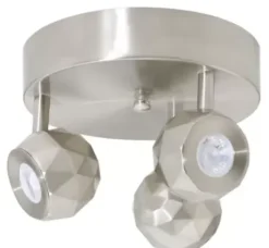 * Indoor Lighting|Cheap Patriot Lighting® Siobhan Satin Nickel Led Flush Mount Ceiling Light