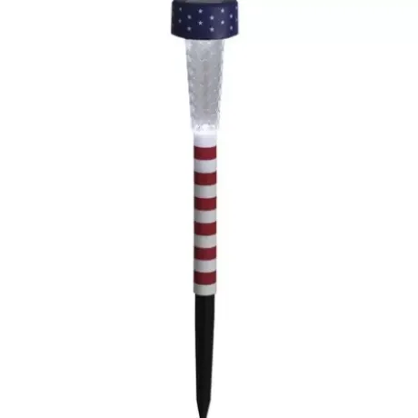 * Outdoor Lighting|Cheap Patriot Lighting® Solar Led Patriotic Landscape Light 3-Pack