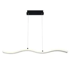 * Indoor Lighting|Cheapest Patriot Lighting® Hightide Black Integrated Led Island Light