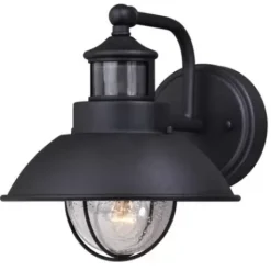 * Outdoor Lighting|Cheapest Patriot Lighting® Dualux® Harwich Textured Black Outdoor Wall Light