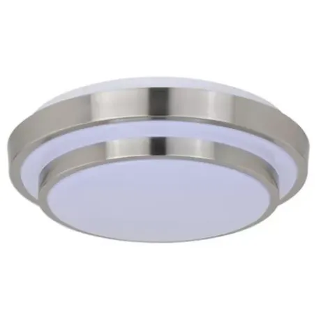 * Indoor Lighting|Cheapest Patriot Lighting® Helos Satin Nickel Led Flush Mount Ceiling Light