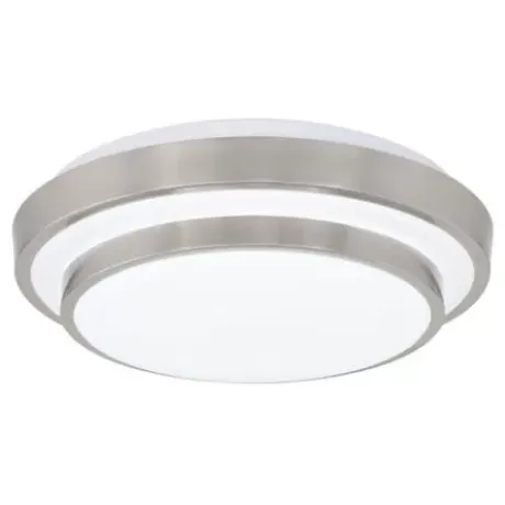 * Indoor Lighting|Cheapest Patriot Lighting® Helos Satin Nickel Led Flush Mount Ceiling Light