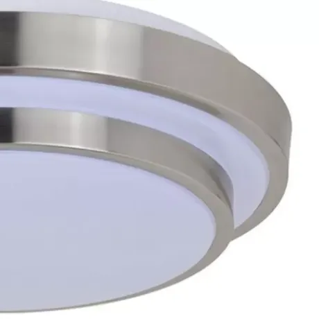 * Indoor Lighting|Cheapest Patriot Lighting® Helos Satin Nickel Led Flush Mount Ceiling Light