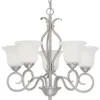 * Indoor Lighting|Cheapest Patriot Lighting® Samantha 5-Light Satin Nickel Chandelier