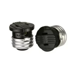 * Lighting Hardware & Accessories|Cheapest Patriot Lighting® Socket Adapter 2-Pack Black