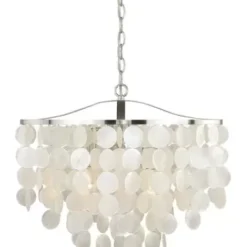 * Indoor Lighting|Cheapest Patriot Lighting® Elsa Satin Nickel 3-Light Pendant