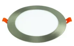 * Indoor Lighting|Cheapest Patriot Lighting® 6″ Integrated Led Ultra-Thin Brushed Nickel Round Downlight