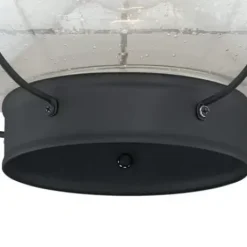 * Outdoor Lighting|Cheapest Patriot Lighting® Chatham Textured Black Outdoor Flush Mount Light