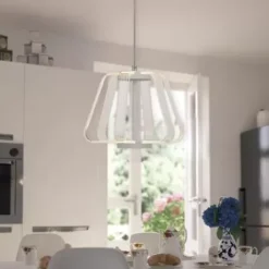* Indoor Lighting|Cheapest Patriot Lighting® Suvi White Integrated Led Pendant