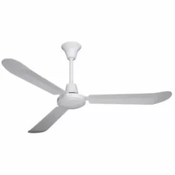 * Ceiling Fans|Cheapest Patriot Lighting™ Industrial 56″ White Indoor Ceiling Fan