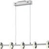 * Indoor Lighting|Cheapest Patriot Lighting Elegant Home Patriot Lighting® Elegant Home Clara 5-Light Chrome Led Island Light
