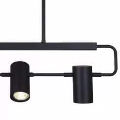 * Indoor Lighting|Cheapest Patriot Lighting® Traza Matte Black 4-Light Island Light