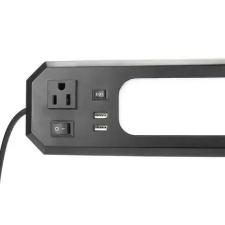 * Indoor Lighting|Cheapest Patriot Lighting® 18″ Led Black Workbench Strip Light
